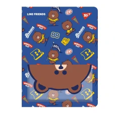 Папка "Yes" 20 файлів A4 /492109/ "Line Friends. Brown" з фронтальною кишенею (1/36/72) Папка "Yes" 20 файлів A4 /492109/ "Line Friends. Brown" з фронтальною кишенею (1/36/72)