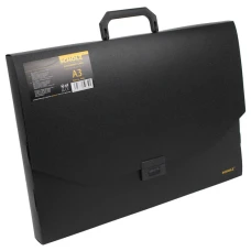 Портфель-коробка 1 відд., А3 "SCHOLZ" /5065/ на заст., чорний (1/10) Портфель-коробка 1 відд., А3 "SCHOLZ" /5065/ на заст., чорний (1/10)