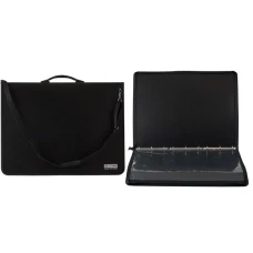 STOCK Портфель   1 відд.  А2  "BuroMax" BM3190-01 6 кілець на блискавці (1/6)