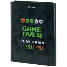 Папка для праці "Kite" /K23-213-02/ А4, "Game over" (1/5/20) Папка для праці "Kite" /K23-213-02/ А4, "Game over" (1/5/20)