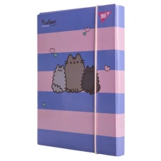 Папка для тетрадей карт. на резинке В5 "Yes" /500245/ "Pusheen" (1/48) Папка для тетрадей карт. на резинке В5 "Yes" /500245/ "Pusheen" (1/48)
