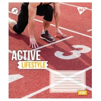 Зошит уч. "YES" 48арк.# /767712/ "Active lifestyle" (10/200)