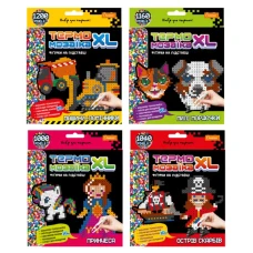 Набір для творчості ТЕРМОМОЗАЇКА 200×240×30 мм "Апельсин" /НТ-24/ "Фігурки на підставці" МІКС (9)