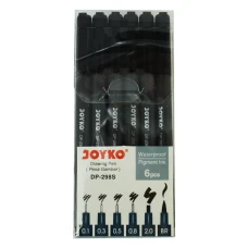 Набір рапідогріфів "Joyko" /DP-298S/ (0,1;0,3;0,5;0,8;2,0;BR) 6шт/наб (1/24/288)