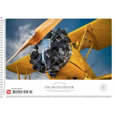 Альбом для малювання "Школярик" А4/30арк./ PB-SC-030-547/ спіраль, 120г/м2, УФ-лак (9/63)