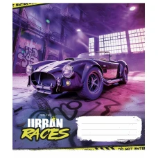 Зошит уч. "Школярик" 48арк.== /3439L/ "Time the urban races" ВД-лак (хлопчик) (10/100)