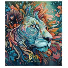 Тетрадь уч. "Школярик" 60л.== /3299L/ "Born to be unigue" УФ-лак (девочка) (10/80)