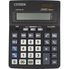 Калькулятор "Brilliant" /CDB1401-BK/ настол., 14-розр, 2пам, 205*155*35мм