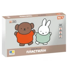 Пластилін 24 кол. 480г "Yes" /540722/ "Miffy" (1/14)