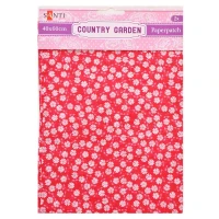Папір для пакування подарунків та декупажу "Santi" /952507/ Country garden, 2 арк. 40*60 см (1/50/200)