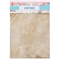 Папір для пакування подарунків та декупажу "Santi" /952473/ Vintage, 2 арк. 40*60 см (1/50/200)