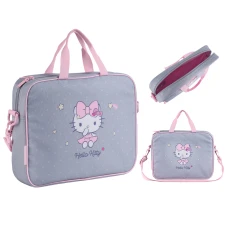 Портфель А4 на блискавці "Kite" /HK25-589-1/ 1 від., 589-1 Hello Kitty (1/25)