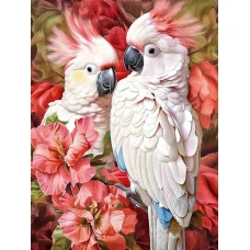 Алмазная мозаика "Go to art" /177307/ "Small talk" 30*40см на подрамнике (GM86612)