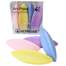 Гумка "Acmeliae" /ER-5080/ Art point Eraser, Dust-free TPE (без пилу), мікс (4/1152) Гумка "Acmeliae" /ER-5080/ Art point Eraser, Dust-free TPE (без пилу), мікс (4/1152)