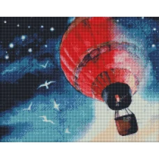 STOCK Алмазная мозаика "Идейка" /AMO7170/ "Воздушное чудо" 40*50см