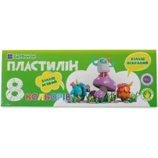 Пластилин "Барвинок" 8цв. /6-431/ 160гр (1/20/80) Пластилин "Барвинок" 8цв. /6-431/ 160гр (1/20/80)