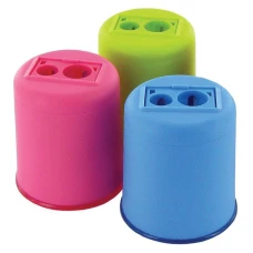 Точилка "KUM" /POD K2/ пластикова, 2 відділ. з контейнером (12)