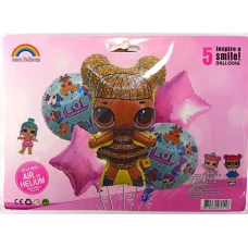 Набір з 5 кульок "Pelican" /836911-0116/ "LOL", Qeen Bee 