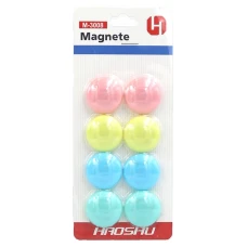 Магніти "JO" /DSCN0786/ "Simple" 3см, 8шт., блістер (1/400)