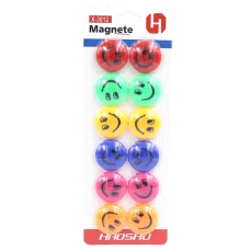 Магніти "JO" /X-3012/ "Смайл" 3см, 12шт., блістер (1/400)