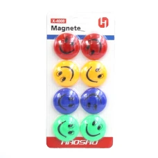 Магніти "JO" /X-4008/ "Смайл" 4см, 8шт., блістер (1/400)