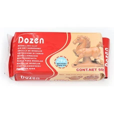 Паста для моделювання "Dozen" /DSCN0666/ теракотова 500г (1/36) Паста для моделювання "Dozen" /DSCN0666/ теракотова 500г (1/36)