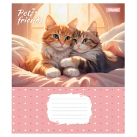 Зошит уч. "1B" 12арк.// /768068/ "Pets Frinds" (25/500)