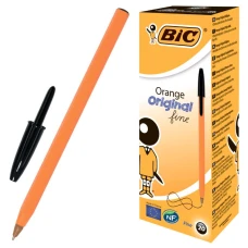 Ручка кулькова "BIC" Orange /1199110114/ чорна  (20/100/1000)