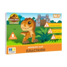 Пластилин 8 цв. 160г "Yes" /540728/ JURASSIC WORLD (1/30)