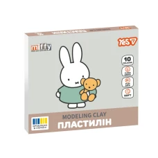 Пластилін 10 кол .200г "Yes" /540718/ Miffy (1/14)