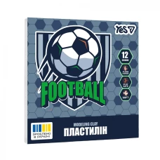 Пластилін 12 кол. 240г "Yes" /540714/ Football (1/20)
