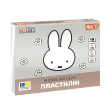 Пластилін 16 кол. 320г "YES" /540720/ Miffy (1/14)