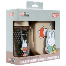 Набір подарунковий "YES" /450244/ 2 предмети: ланчбокс, пляшка "Miffy" (1/24)