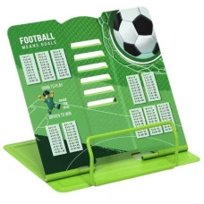 Підставка для книжок металева "Kidis" /2088/ 20*19см Football (1/12/48)