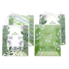 Пакет подарочный 26,8*32*9,8см "WB" /JL-LPD0036(L)/ с фольгой Natural (12)