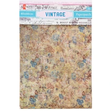 Папір для пакування подарунків та декупажу "Santi" /952485/ Vintage, 2 арк. 40*60 см (1/50/200)