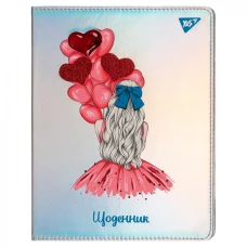 Щоденник шкільний "Yes" /911502/ PU "Girl style" (1/20)