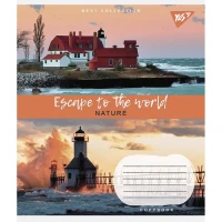 Зошит уч. "YES" 36арк.# /766680/ "Escape to the world" (15/240)