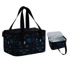 Сумка для ланчу "Kite" /DC25-2705/ 24х13х14,5см DC Batman (1/10)