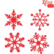 Заготовка "Rosa Talent" /820/ "Сніжинки 1" 8шт, 7*8см