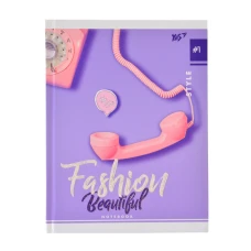 Блокнот 140*185/96 == "YES" /151470/ 7БЦ "Fashion beautiful" УФ виб. + Гліттер + софт-тач (3/30)