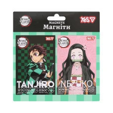 Магніти "YES" /708560/  "Demon Slayer.Tanjiro", 6х9 см, 2 шт  (1/10/500)