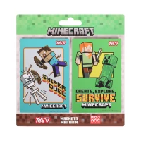 Магніти "YES" /708554/  "Minecraft", 6х9 см, 2 шт (1/10/500)