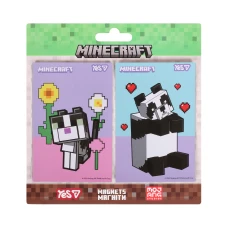Магніти "YES" /708556/  "Minecraft.Spring", 6х9 см, 2 шт (1/10/500)