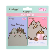 Магніти "YES" /708557/  "Pusheen", 6х9 см, 2 шт (1/10/500)