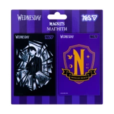 Магніти "YES" /708811/  "Wednesday", 6х9 см, 2 шт (1/10/500)