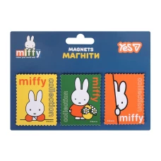 Магніти фігурні "YES" /708550/   "Miffy", 3 шт (1/10/500)