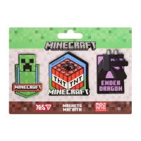 Магниты фигурные "YES" /708543/ "Minecraft", 3 шт 2 (1/10/500)