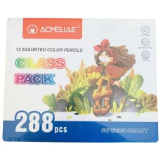 Олівці кольорові "Acmeliae" 12 кол. /43242/ 288шт./уп. мікс  (1/288)