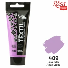 АКРИЛ для тканин "ROSA TALENT" /409/ Лавандова, 60мл (1/4)